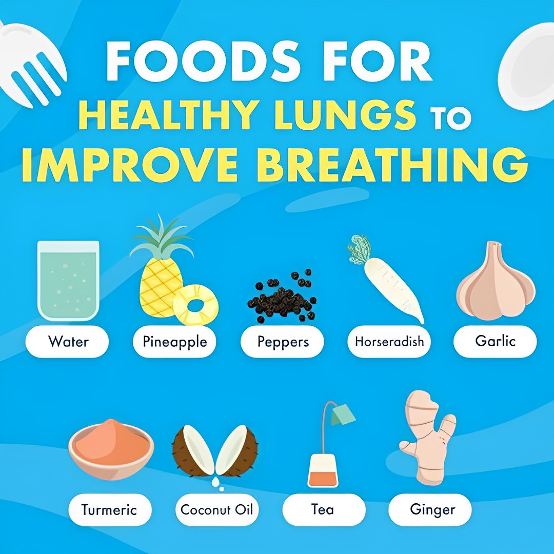 Foods for healthy lungs