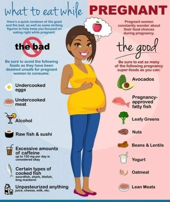 Healthy foods to pregnant ladies
