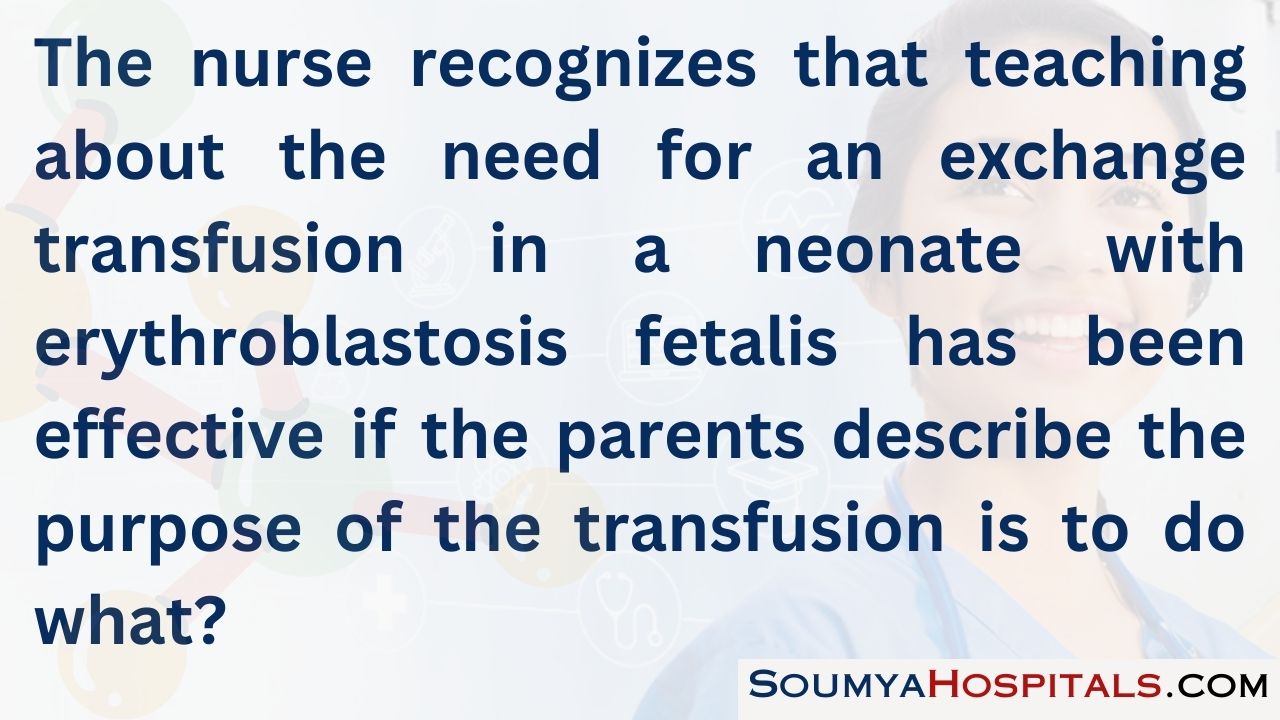 The nurse recognizes that teaching about the need for an exchange transfusion in a neonate with erythroblastosis fetalis has been effective if the parents describe the purpose of the transfusion is to do what