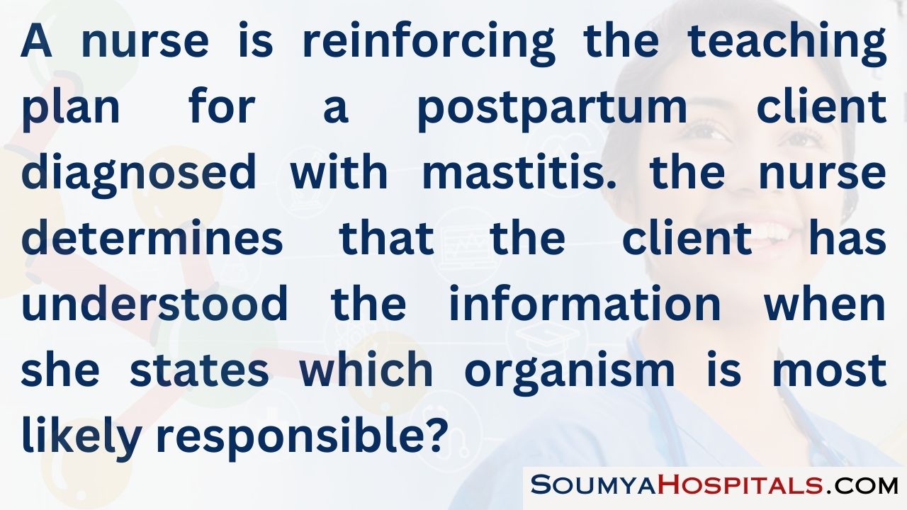 A nurse is reinforcing the teaching plan for a postpartum client diagnosed with mastitis
