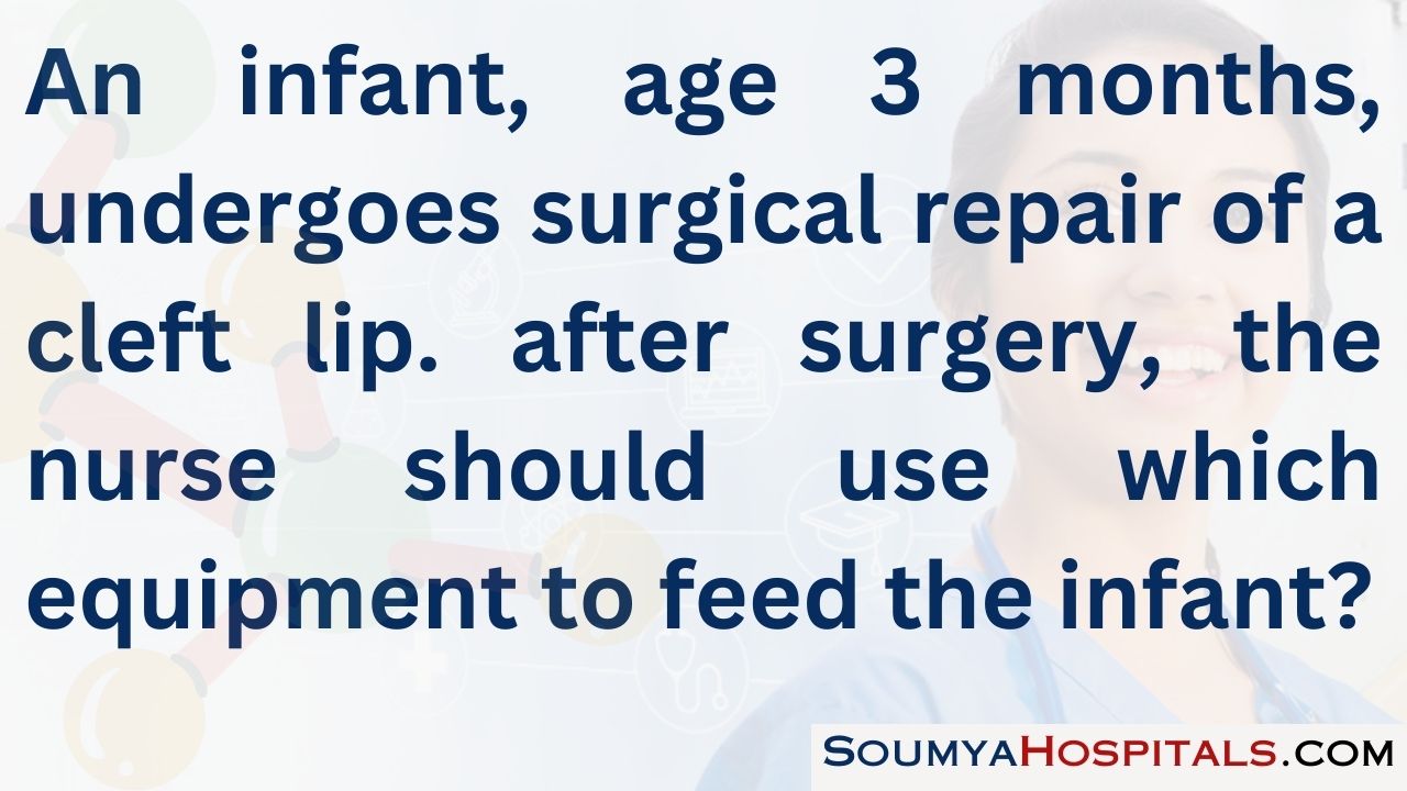 An infant, age 3 months, undergoes surgical repair of a cleft lip. after surgery, the nurse should use which equipment to feed the infant