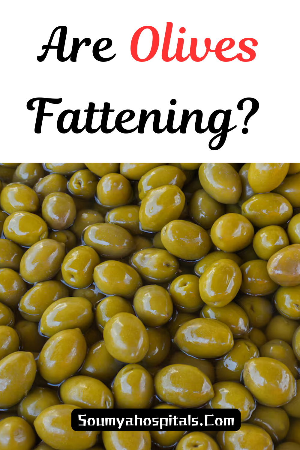 Are Olives Fattening