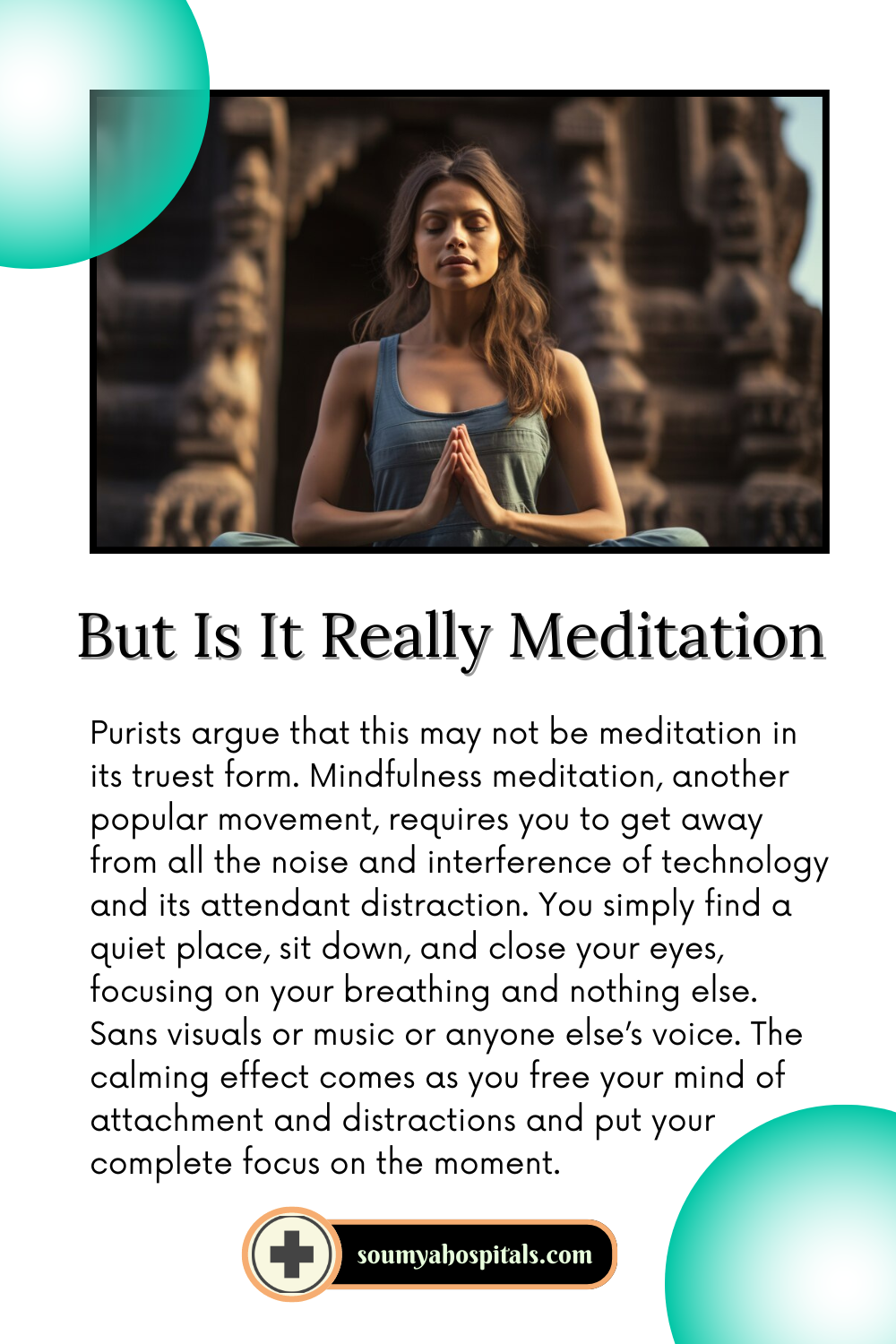 But Is It Really Meditation