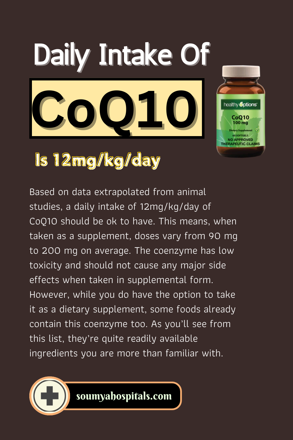 Should You Take Coq10 In The Morning Or At Night 11 Foods High In Coenzyme Q10 (CoQ10) That You Can Tank Up On