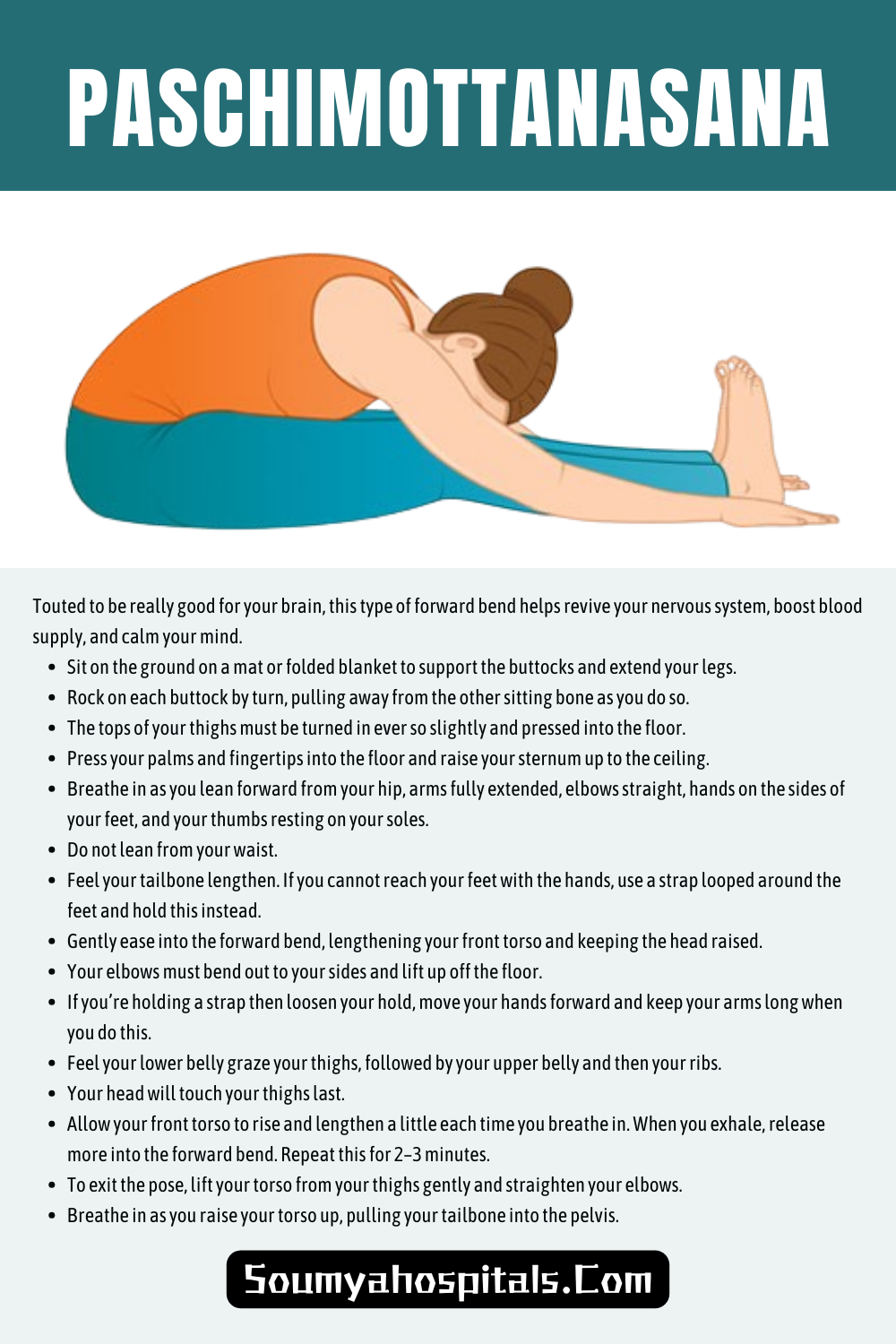 Paschimottanasana For Brain