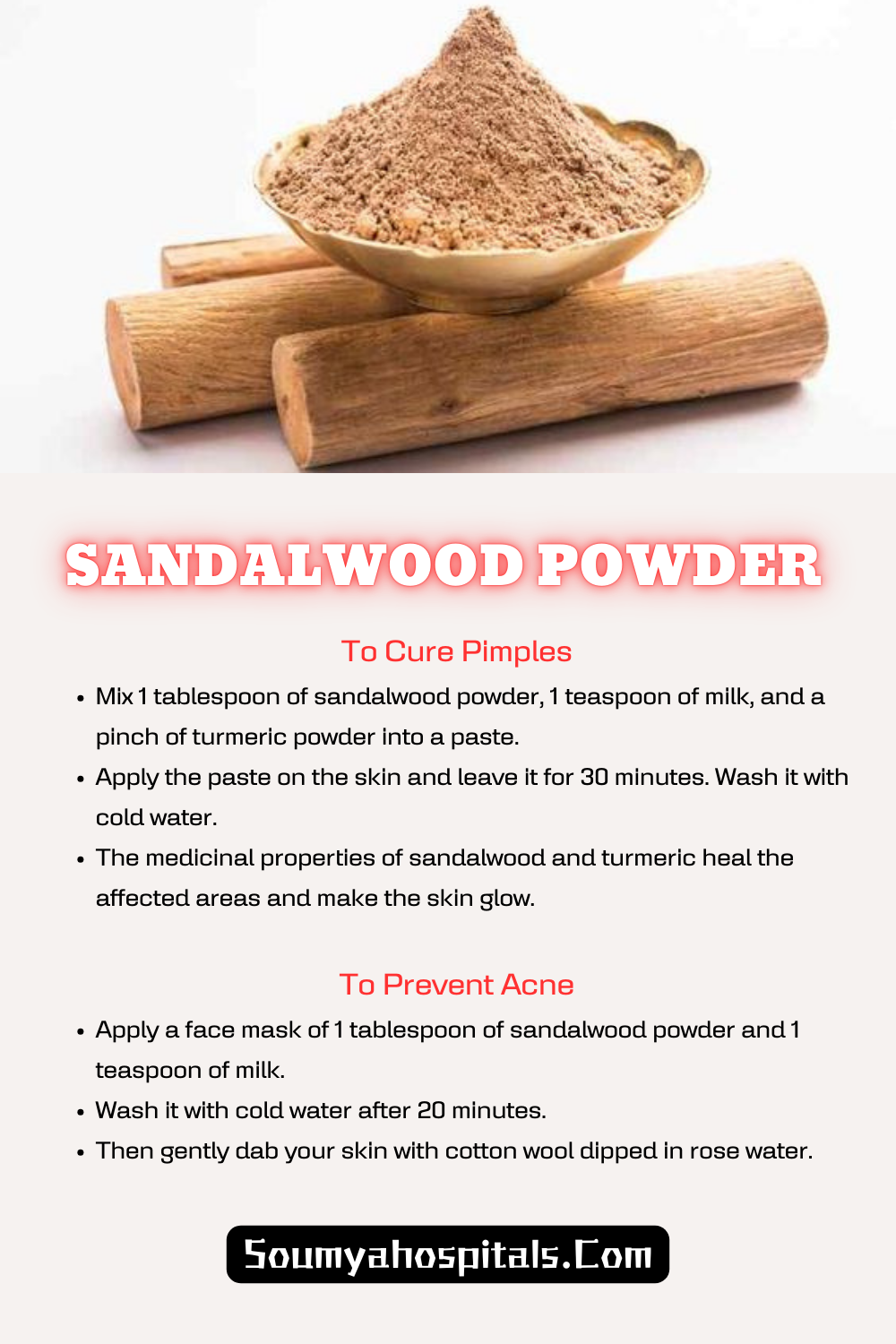 Sandalwood Powder For Skin Health