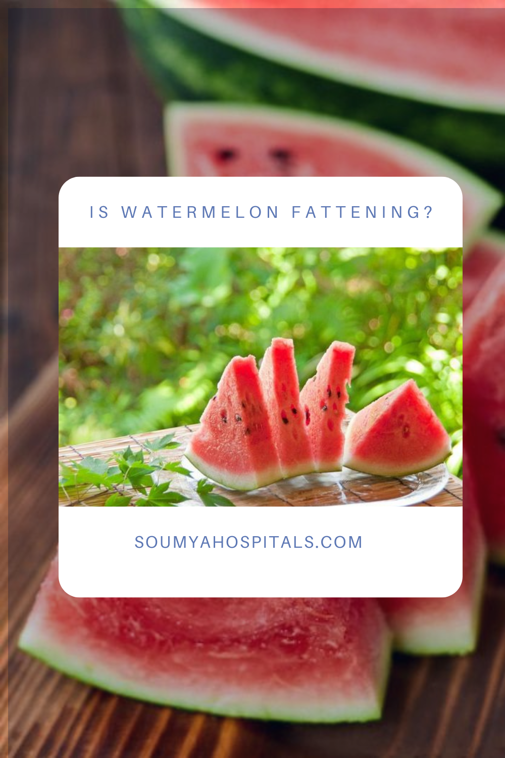 IS Watermelon Fattening