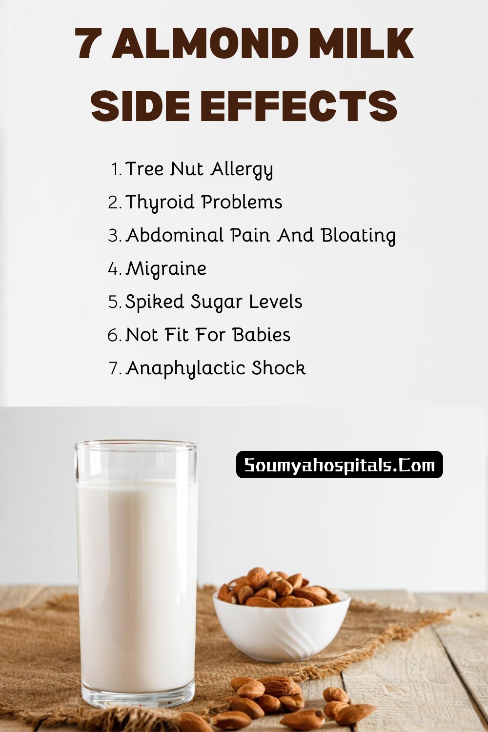 7 Almond Milk Side Effects