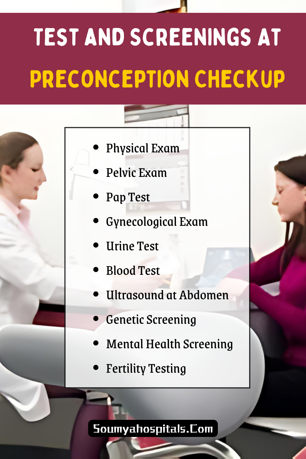 Preconception Checkup Before Planning Pregnancy: Health History Review Preconception Checkup Before Planning Pregnancy: Health History Review
