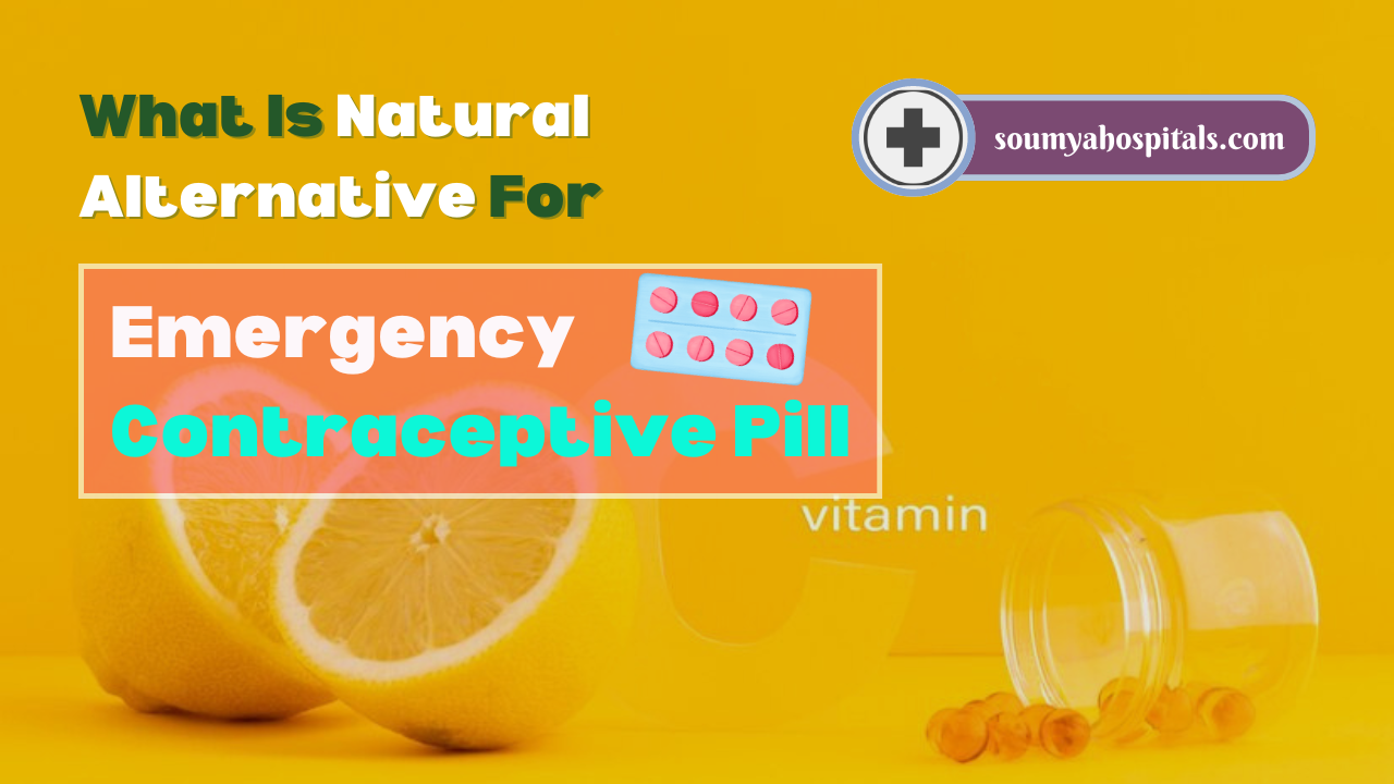 What Is Natural Alternative For Emergency Contraceptive Pill?